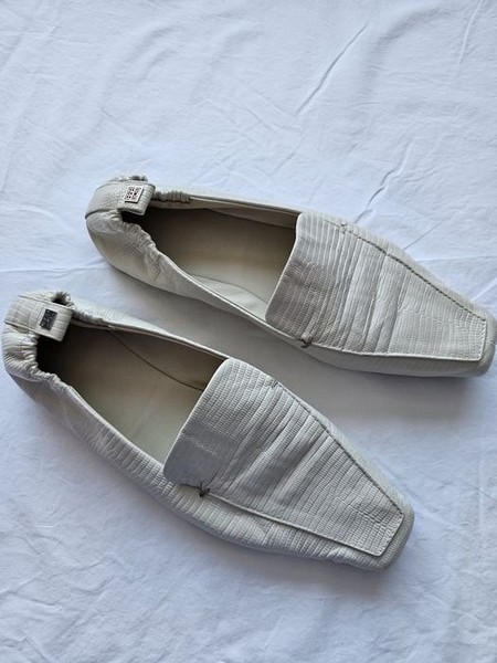 Damen Toteme Halbschuhe Beige Leder 40