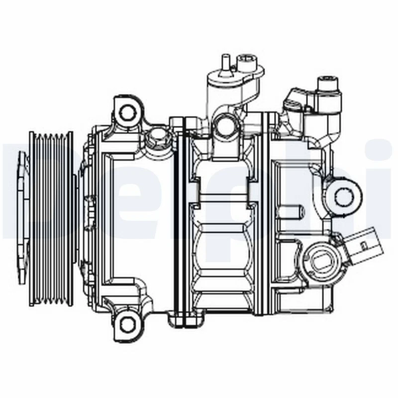COMPRESSOR AIR CONDITIONING CS20529 FOR VW BORA/IV JETTA/VI/CLASICO CBPA 2.0L - Image 2 of 4