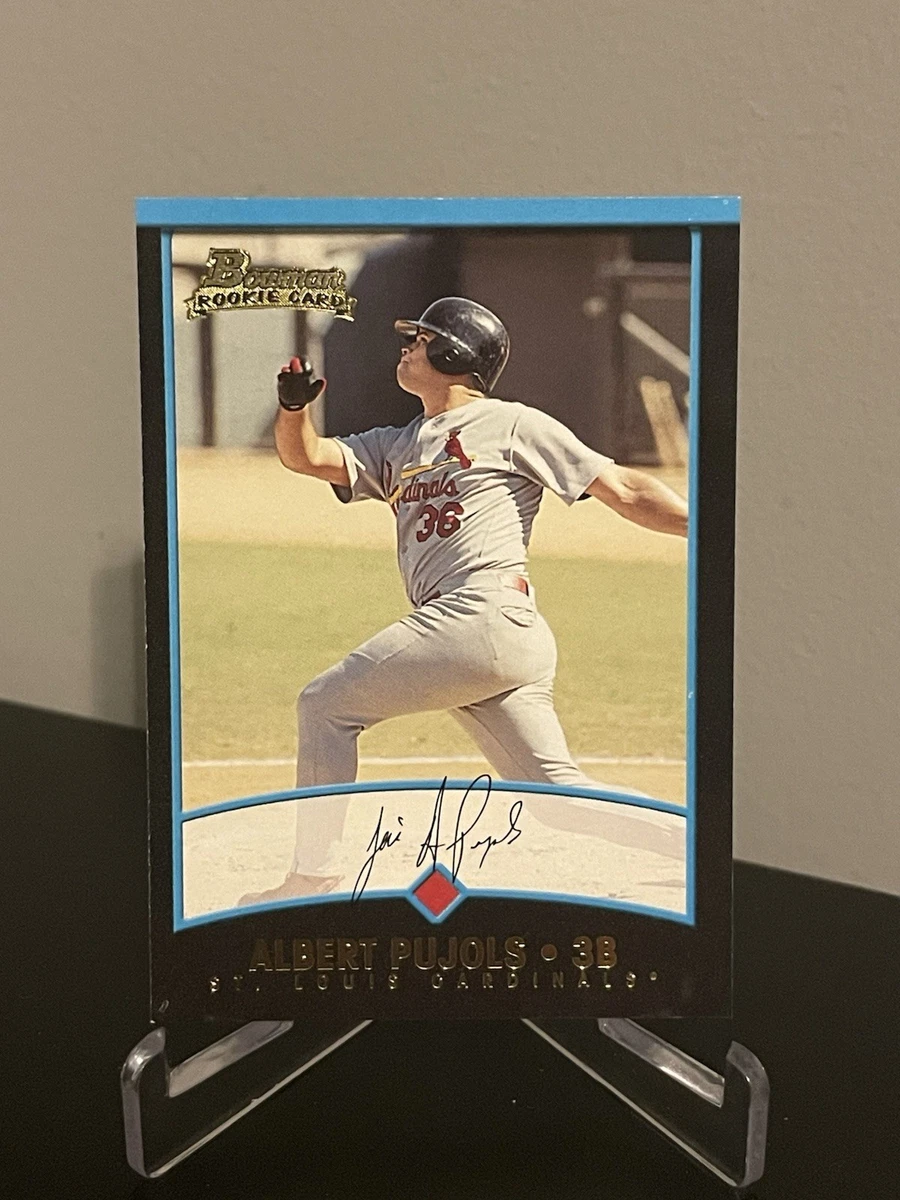 Bowman Albert Pujols Rookie Baseball Sports Trading Cards