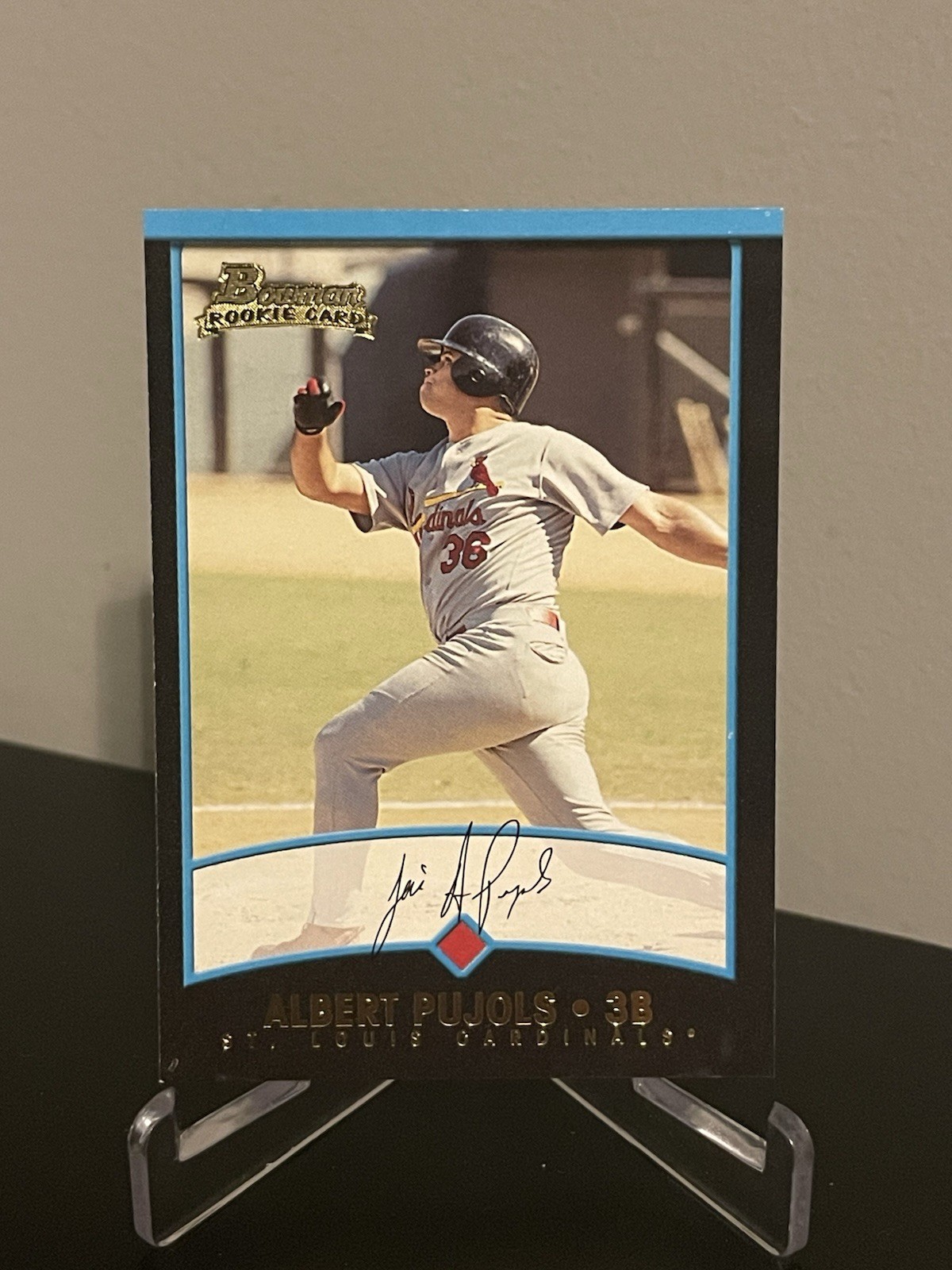 2001 Bowman ALBERT PUJOLS Rookie RC #264 - St. Louis Cardinals