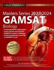 2023-2024 Masters Series Biology GAMSAT Preparation by Gold S... - 9781927338728
