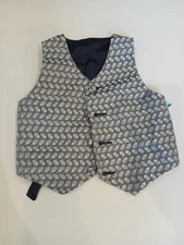 Carter's Kids' Geometric Vest - Black and White Size 12M