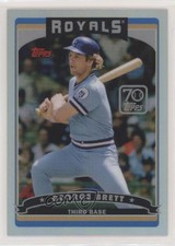 2021 Topps Chrome 70 Years of Topps Baseball George Brett #70YTC-56 HOF 2u3