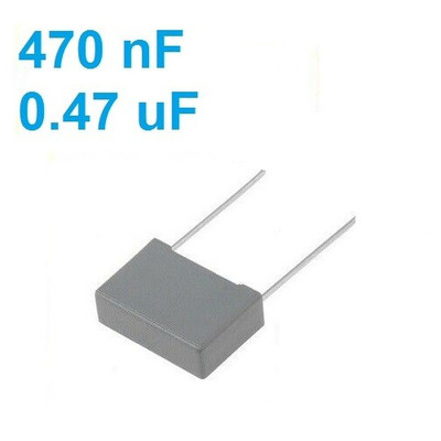 2 Condensateurs MKP X2 0,01µF 275V - Kemet R46 - Pour Soudage, Neufs Sous Blister