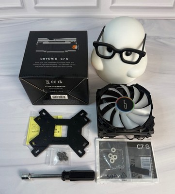  Cryorig C7 G - FULL COPPER  (GRAPHENE Coated) - SFF ITX Cooler -HARD-TO-FIND 