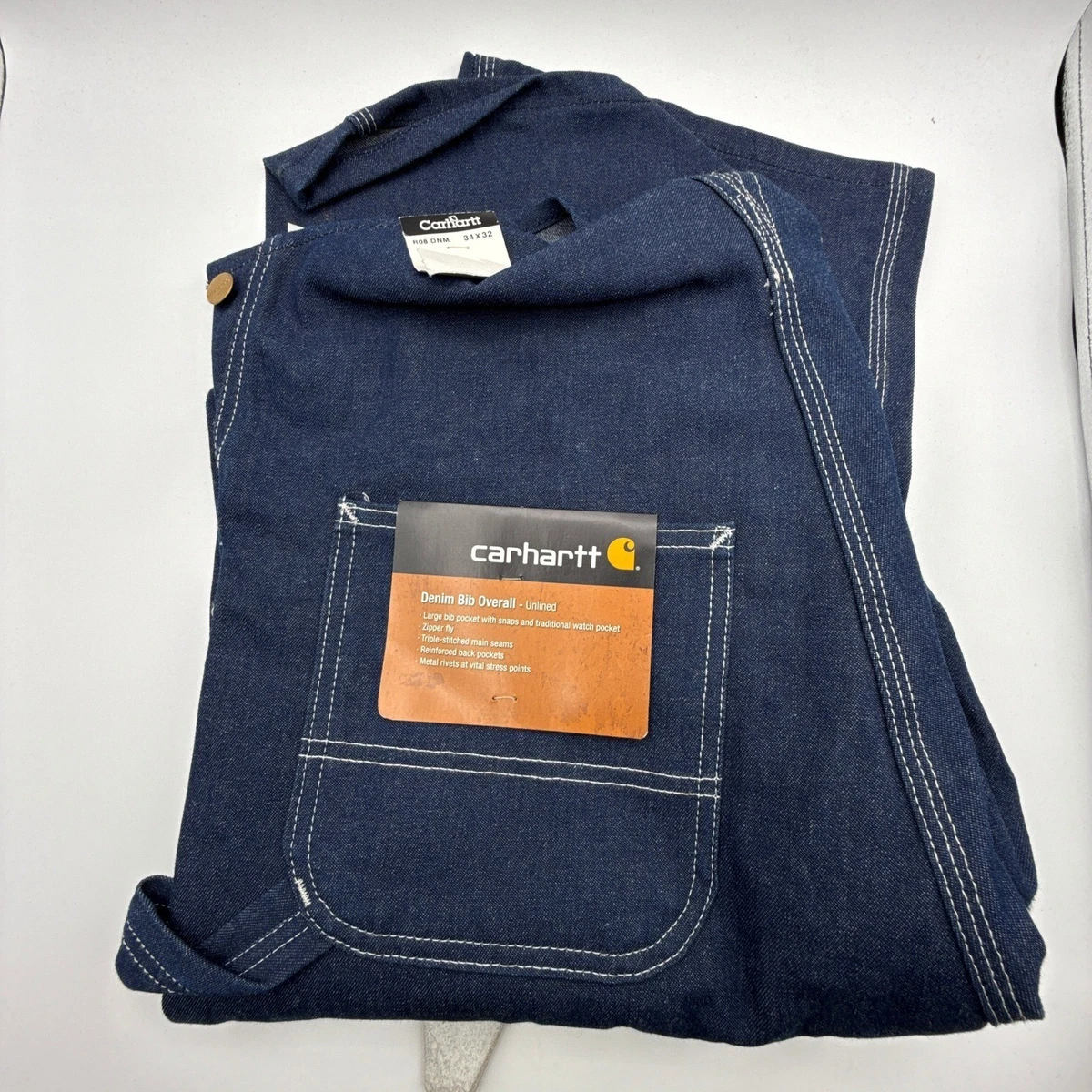 Carhartt Denim Uniform & Work Coveralls & Jumpsuits for sale | eBay