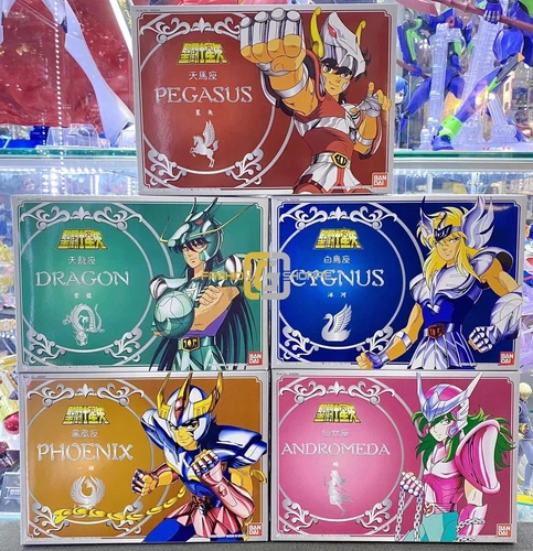BANDAI Saint Seiya 1st V1 Bronze 5 Vintage classic Pegasus Dragon Cygnus RARE