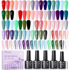 GELLEN 24pcs Gel Polish Set, 20 Colors UV Gel Nail Polish Red Blue Green Hema TM