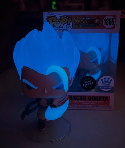 Funko Pop Dragon Ball Super 1866 SSGSS Gogeta (Limited Glows Chase)