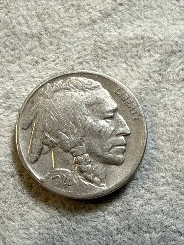 1928 Philadelphia Mint Buffalo Nickel F Fine Condition Nice Coin See Pics 7624