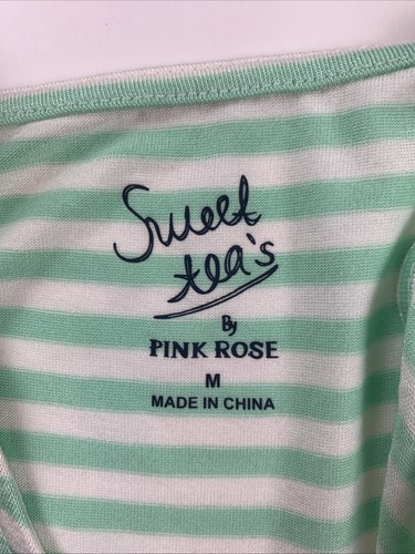 2 Bundle Sweet Tea's Pink Rose Twisted Font Pullover Tank Top Size Medium 1 New - Picture 14 of 17