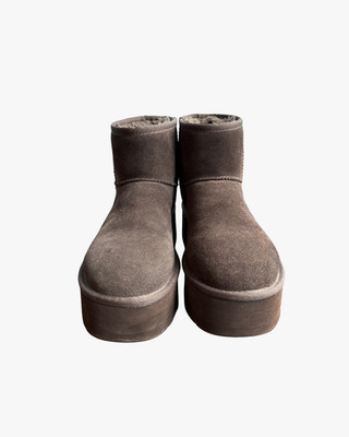 UGG Classic Mini Platform Suede Ankle Boots 