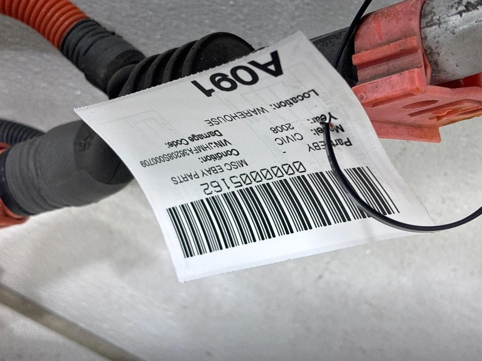 Cable de batería híbrido Honda Civic 2008 cable principal fabricante original Foto 2 de 4