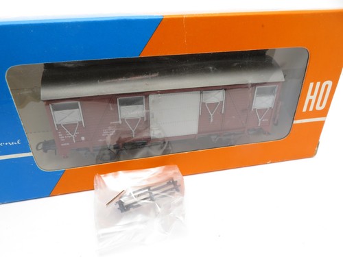 335HO - Roco H0 4376 - ged. Güterwagen braun der SBB - mit OVP | Condition: Gebraucht