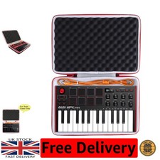 EVA Hardcase für AKAI MPK Mini MK3 | Staubdicht, leicht mit roten Akzenten