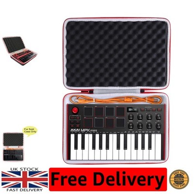 EVA Hardcase für AKAI MPK Mini MK3 | Staubdicht, leicht mit roten Akzenten