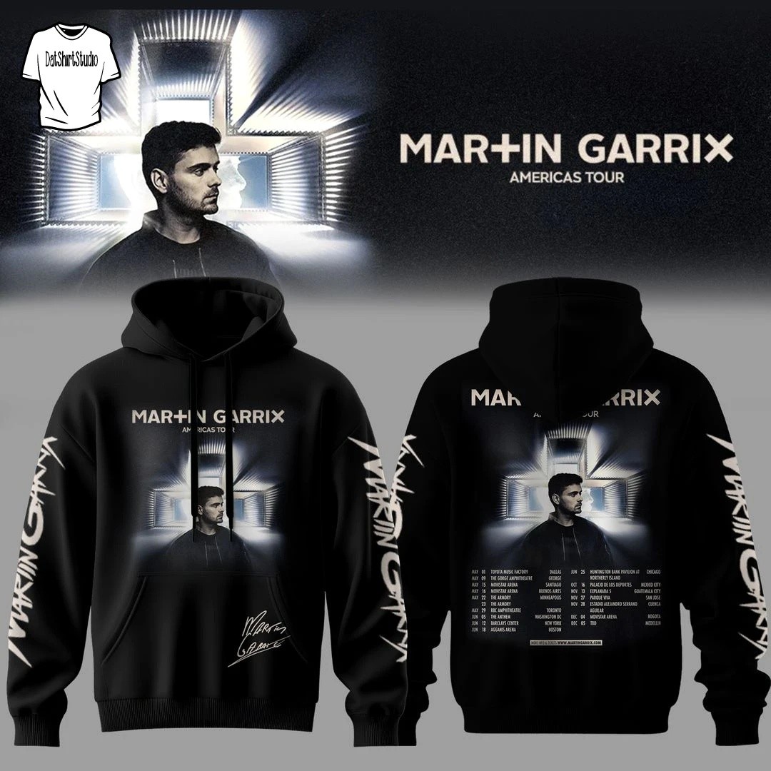 Martin Garrix Americas Tour 2026 Schedule Dates Hoodie Unisex | eBay