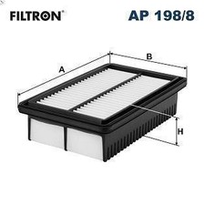 Filtre à air FILTRON AP 198/8 pour HYUNDAI VENUE (QX, QXI) 1.6 2019-