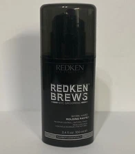 Redken Brews Work Hard Molding Paste Max Control 3.4 oz Original Formula New