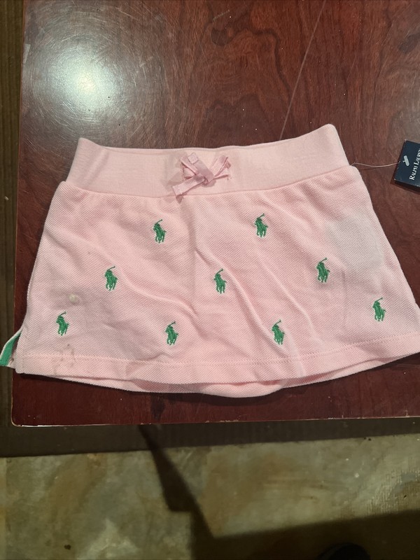 Ralph Lauren Child Pink Skirt - Size 18M. Brand New With Tags.