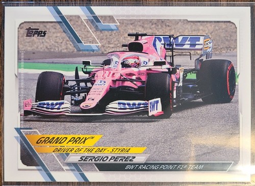 2021 TOPPS FORMULA 1 (F1) FLAGSHIP RAINBOW FOIL, INSERTS, BASE-PICK FROM LIST! - Picture 193 of 254