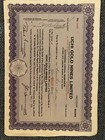 Uchi Gold Mine stock certificate — photo 8