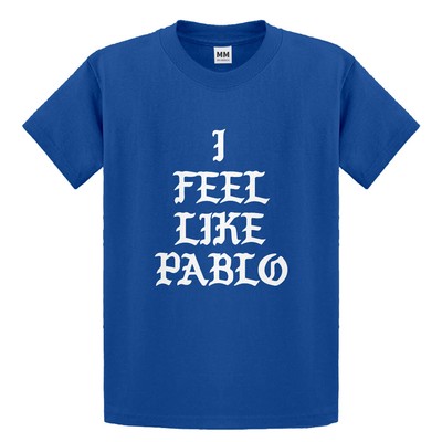 Youth I Feel Like Pablo Short Sleeve Kids T-shirt #3060