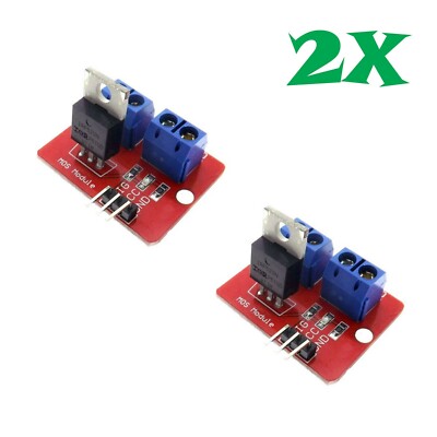 2Pcs IRF520 24V MOSFET Driver Module for Raspberry Pi Arduino ARM Robotics