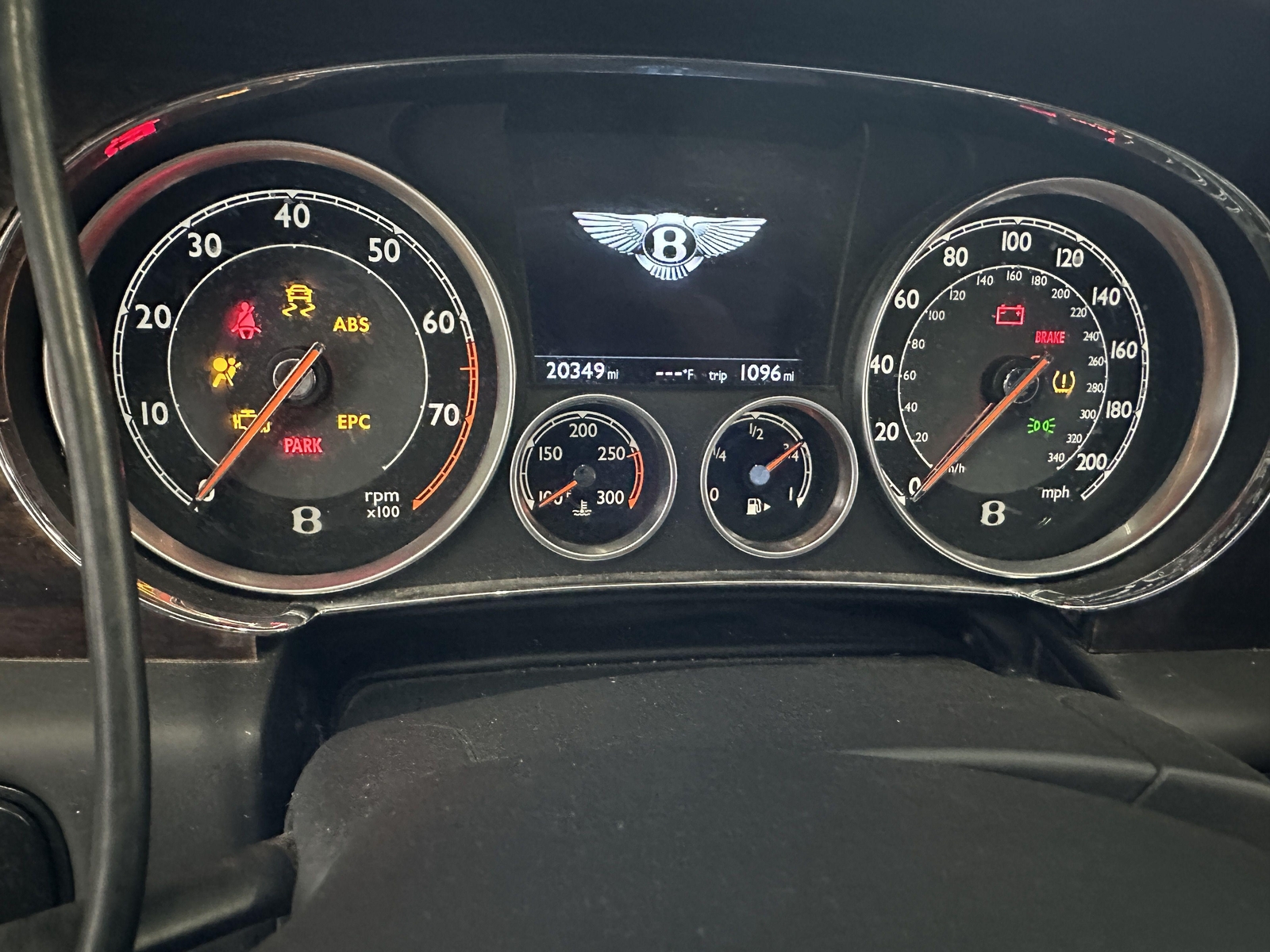 2013 BENTLEY CONTINENTAL GT ENGINE MOTOR 6.0 TWIN TURBO AWD 20,349 MILES