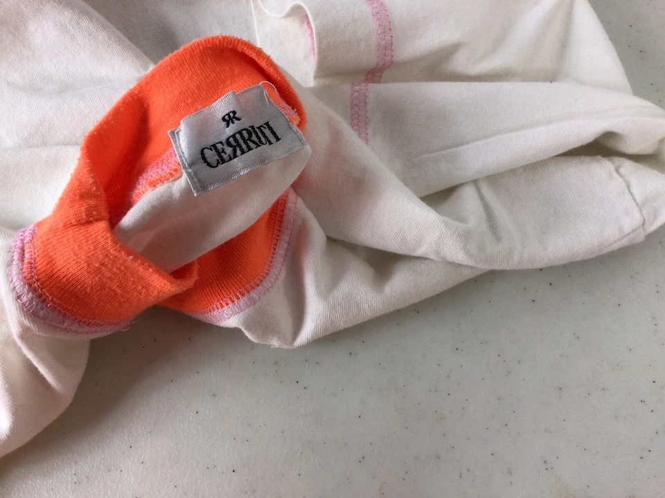 Винтажная мужская футболка CERRUTI Boracay Beach средний размер - Изображение 4 из 4