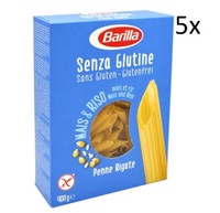 5X Barilla Penne Rigate 400G Senza Glutine Glutenfrei Pasta Nudeln