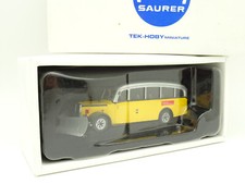 Tek Hoby 1/50 - Bus Reisebus Saurer 3CT1D PTT Schweiz St. Moritz - Schneepflug