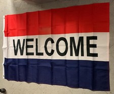 3 NEW WELCOME FLAG 3 x 5ft SIGN