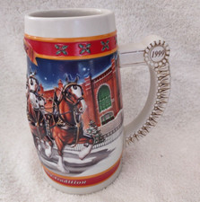Vintage Budweiser A Century of Tradition Holiday Stein 1900-1999