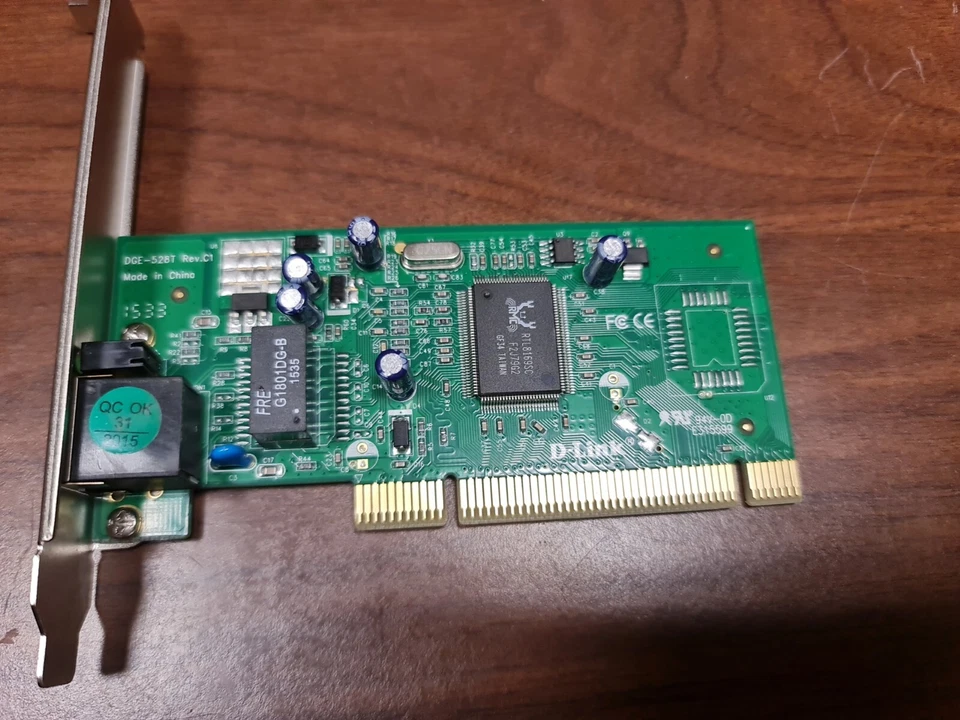 D LINK DGE-528T REV C1  SCHEDA DI RETE PCI NETWORK CARD GIGABIT 10/100/1000Mbps - Immagine 2 di 4