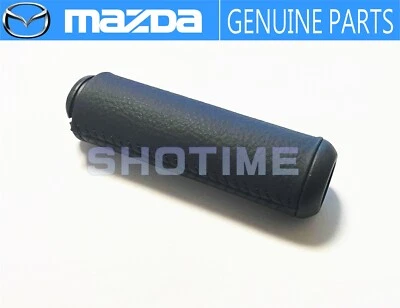 MAZDA GENUINE 99-03 RX-7 FD3S Leather Parking Hand Brake Lever Grip JDM OEM - Image 1 of 2