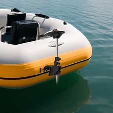 65lbs 12V Electric Trolling Motor Transom Outboard Motor Fishing Boat Motor NEW