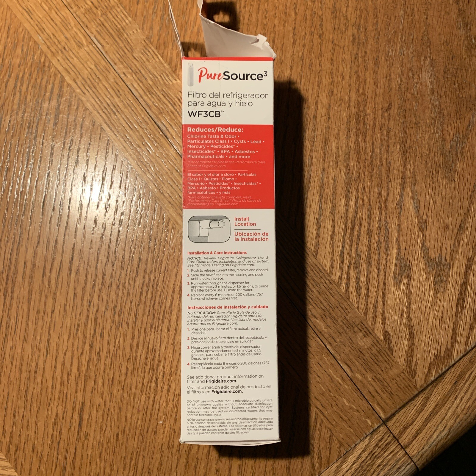 Frigidaire WF3CB Puresource3 Refrigerator Water Filter White NEW