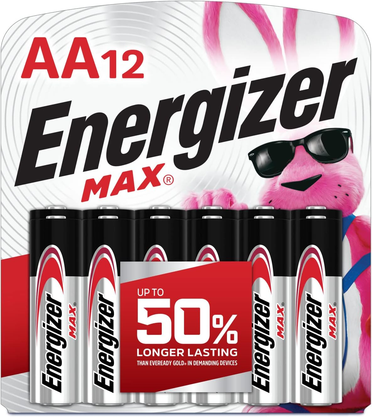 AA Batteries (12 Count), Double A Max Alkaline Battery-image