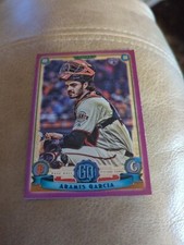 2019 Topps Gypsy Queen Aramis Garcia Purple Parallel RC #165 San Francisco 