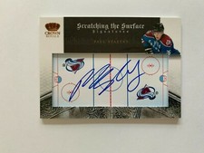 2010-11 Crown Royale Scratching the Surface Signatures #77 Paul Stastny 067/100