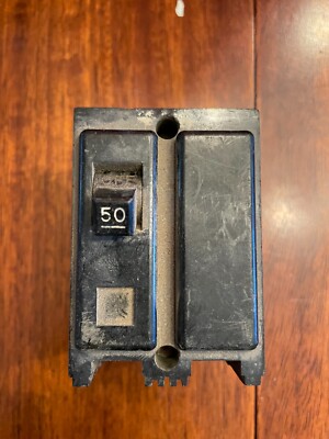 50 AMP 2 Pole WESTINGHOUSE Quicklag QNPL 2050 Breaker type