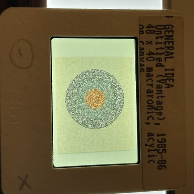 #ad #ad General Idea Jorge Zontal AA Bronson and Felix Partz “Vantage” 35mm Art Slide $15.95