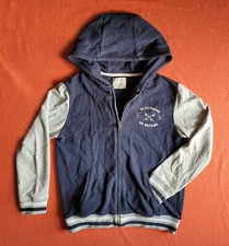 Zara Boys Skateboard Full Zip Hoodie Blue Grey Size 11-12 Years Old