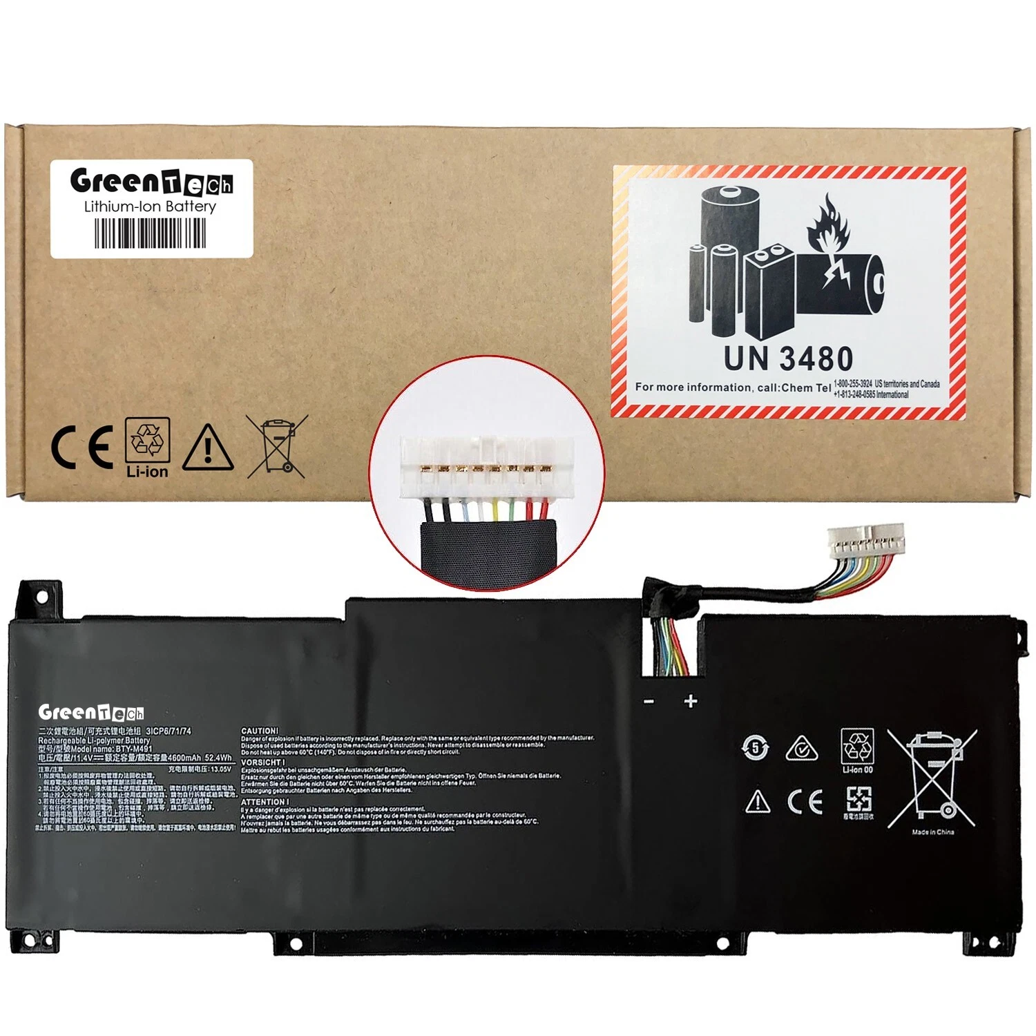 Pin msi gl66