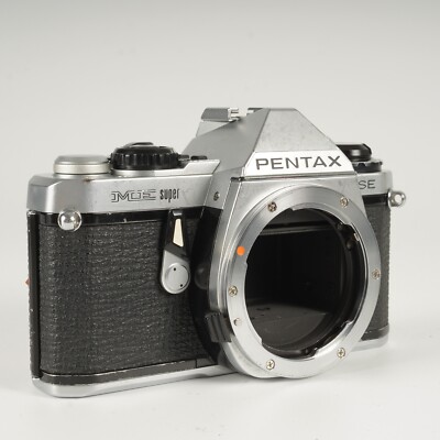 Pentax ME Super 35mm SLR Film Camera - PARTS/NOT WORKING