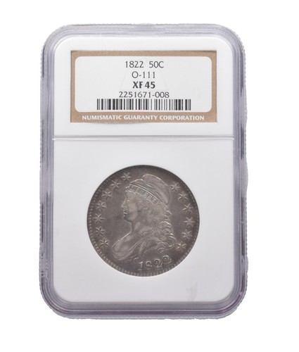 1822 Capped Bust Half Dollar Z8491 | eBay