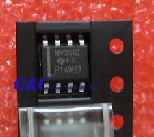 10PCS LMV358IDR TI IC OPAMP GP 1MHZ RRO 8SOIC Low-Voltage