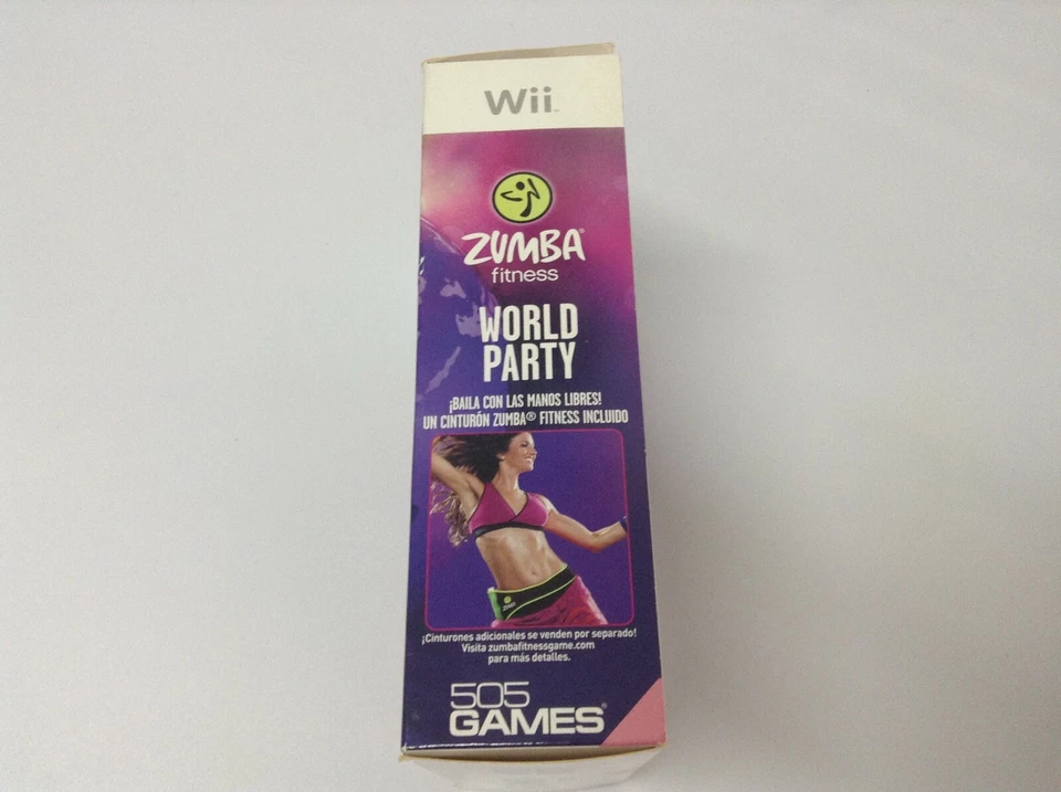 ★ Nintendo WII Zumba Fitness world Party  + Cinturon Zumba Belt   ★  ESP, foto 2 de 5
