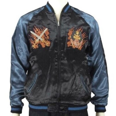 Sukajan SATORI GSJR-015 Ashura Japanese Pattern Japanese Sukajan